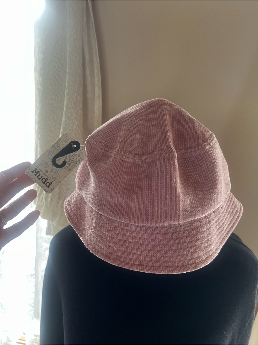 Mudd Love, Peace, Happiness pink bucket hat. So soft polyester. New with tag.
